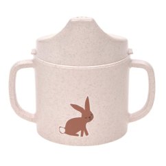 Lässig Detský hrnček s pitkom Sippy Cup PP/Cellulose - Little Forest rabbit.