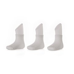 KIKKO Ponožky Pastels White (3páry) - 12-24m 3páry.