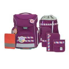 LÄSSIG School Set Slim Unique Školský set - lilac
