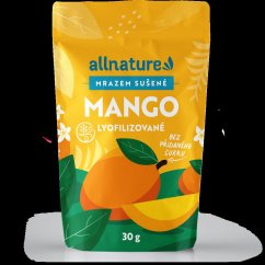 ALLNATURE Sušené mango mrazom 30 g - 30 g