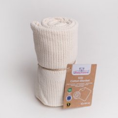 BABYMATEX Bavlnená dečka SISI 75x100 cm - ecru
