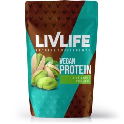 LIVLIFE Vegan protein s príchuťou pistácie - Pistácie 490 g