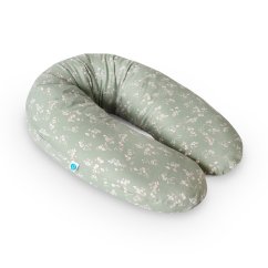 CEBA Vankúš na dojčenie Cebuška Multi Jersey 190 cm - Green Meadow 190 cm