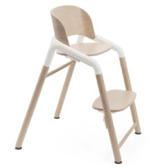 BUGABOO Giraffe rastúca stolička - neutrálny drev/čierna