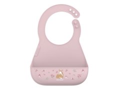 LITTLE DUTCH Silikónový bryndák - Rozprávková záhrada