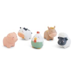 SARO BABY Hračky do vody 5ks - Funny Farm 5ks