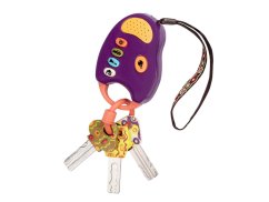 B-TOYS Kľúče k autu FunKeys - Fialové