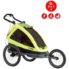 escS'COOL TaXXi Elite 1 Cyklovozík žltý - S'COOL TaXXi Elite 1 Cyklovozík žltý