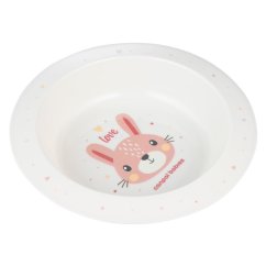 CANPOL BABIES Plastová miska CUTE ANIMALS 270ml - zajíc