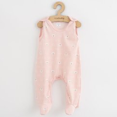 NEW BABY Dupačky pre bábätká New Baby Classic II medvedík biely - vel. 74