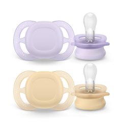 Philips AVENT Cumlík Ultrastart neutrálny 0-2m - dievča, 2 ks
