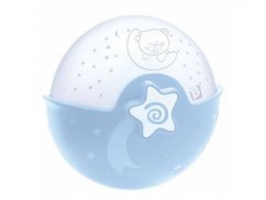 INFANTINO Nočná lampička s projekciou - modrá
