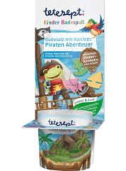 TETESEPT Pirátske dobrodružstvo Kúpeľová soľ, 40 g - Pirátske dobrodružstvo kúpeľová soľ, 40 g.