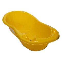 TEGA Anatomická vanička s výpustí 102 cm LUX - Žltá - Monsters.