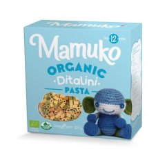 MAMUKO BIO cestoviny Ditalini" pre deti od 12 mesiacov, 320 g - cestoviny Ditalini