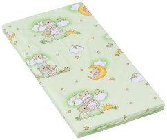 Molitanová matrace do postýlky Scarlett  120 x 60 x 6 cm - Mráček - zelená, 120 x 60 x 6 cm. Molitanová matrace do postieľky Scarlett  120 x 60 x 6 cm - Mráček - zelená, 120 x 60 x 6 cm.
