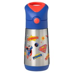 B.BOX Termoska na pitie s brčkom 350 ml - Warner Bros. - Superman