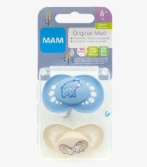 MAM cumlík originál 6+, dbl box - 6+
