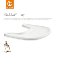 STOKKE® Tripp Trapp Tray Pultík k stoličke - Biela
