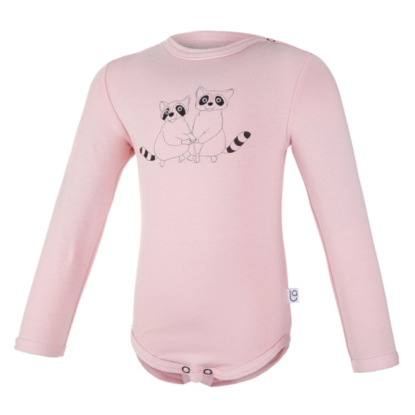 LITTLE ANGEL Body smyk obrázok Outlast® - sv.starorůžová vel. 62