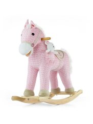 MILLY MALLY Pony Houpací koník s melodiou - ružový