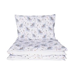 Povlečení Maceshka Basic tisk - Boho sloníci/biela.