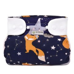 T-TOMI Ortopedické abdukčné nohavičky - patentky  (5-9kg) - Nočné líšky.