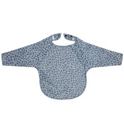 BÉBÉ-JOU Bryndáček s dlouhým rukávem - Leopard Blue