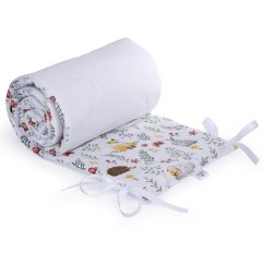 MACESHKA Mantinel Basic s potiskom - Zvířátka s kvítky