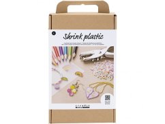 CREATIV COMPANY Kreatívna sada Šperky zo smrštiteľnej fólie - Šperky zo smrštiteľnej fólie