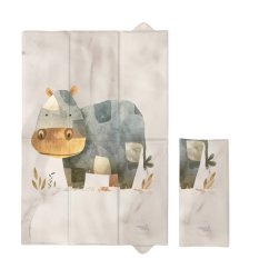 CEBA Prebaľovacia podložka na cesty (60x40) Basic - Cosy Hippo