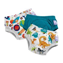 BAMBINO MIO učící plenky 2-3 roky 3 balení - combo teal
