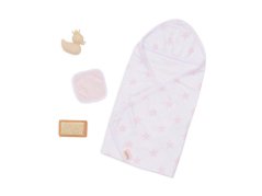 LULLABABY Osuška pre bábiku s doplnkami - Osuška