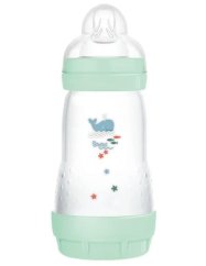 MAM Fľaša Anti-Colic 260 ml 2m+ - mätová