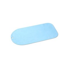 BABYONO Protiskluzová podložka do vany 70x35cm - tyrkysová 70x35 cm