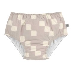 LÄSSIG Swim Diaper checkerboard stone/sea salt - 13-18 mo.size 86