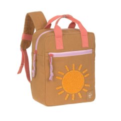 Lässig Detský batoh Green Label Little One & Me Square Backpack Small Gots - karamel