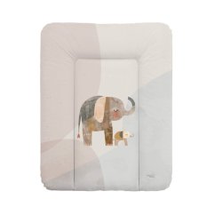 CEBA BABY Prebaľovacia podložka mäkká malá (50x70) Basic - Elephant Family