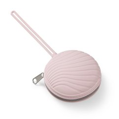 BABYONO Silikónové puzdro na cumlík ružové 0m+