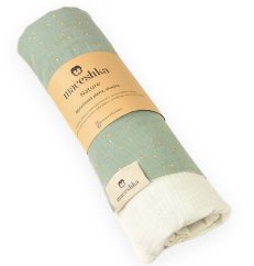 Mušelínová dečka Maceshka Nature - Maceshka Mušelínová dečka Maceshka Nature Ecru a khaki.