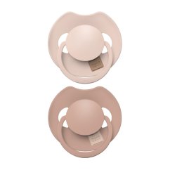 LOVI Silikónová dynamická cumlík PRIME 6-18m 2ks - Nude/Blush