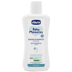 CHICCO Šampón na vlasy a telo Baby Moments 92 % prírodných zložiek 200 ml - CHICCO Šampón na vlasy a telo Baby Moments 92 % prírodných zložiek 200 ml.