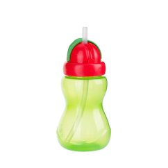 CANPOL BABIES Športová fľaša s slamkou malá 270 ml - Zelená
