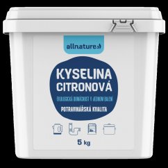 ALLNATURE Kyselina citronová 5 kg - 5 kg