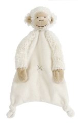 HAPPY HORSE Prítulka opička Mickey veľ. 28 cm - krémová prítulka