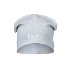 ELODIE DETAILS Jarná bavlnená čiapka Logo Beanies - Bermuda Blue, 6-12 mesiacov