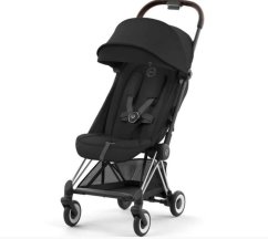 CYBEX COYA Chrome Dark Brown Golfový kočiar - Sepia Black/Black