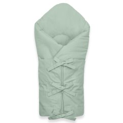 NEW BABY Klasická šněrovací zavinovačka - sea green