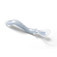BABYONO Detská flexibilná lyžička - modrá
