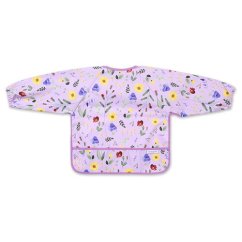 BABYONO Bryndák s dlhým rukávom - Garden 74 x 36cm, 6m+